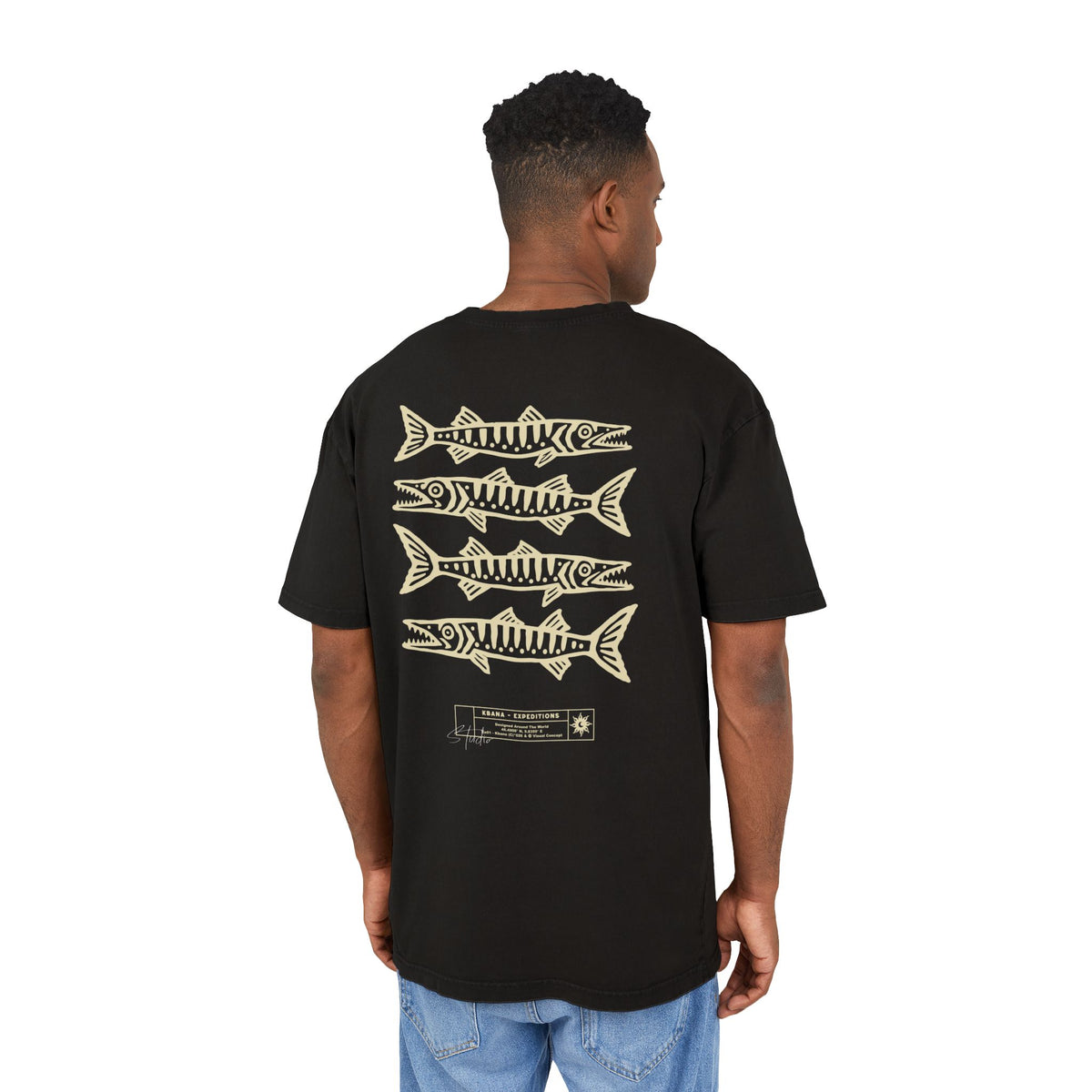 Barracuda – Oversize Acid-Wash Tee
