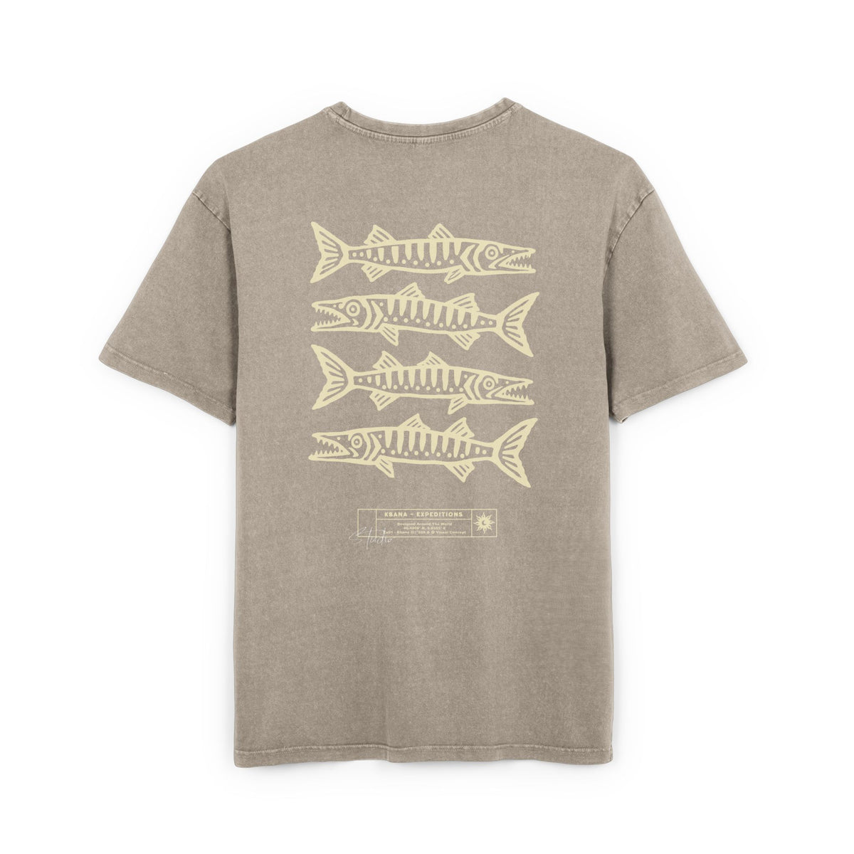 Barracuda – Oversize Acid-Wash Tee