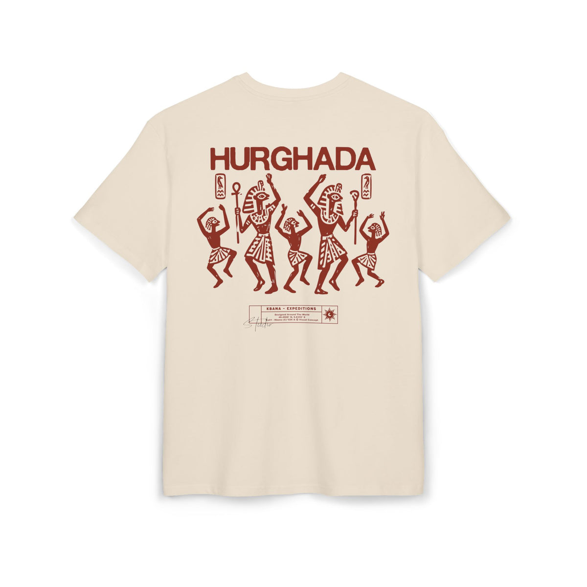 Hurghada Dance Graphic Tee — Vintage Egyptian Travel T‑Shirt
