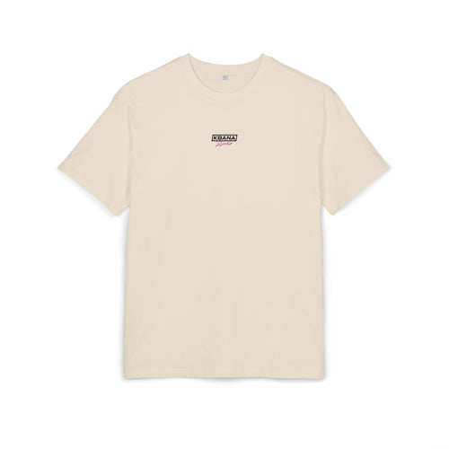 'Nudibranchia' Oversize Tee — Minimal Micro-Logo Graphic