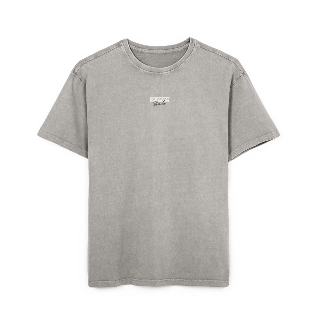 Mystic Mantas — Vintage Acid-Wash Oversized Tee