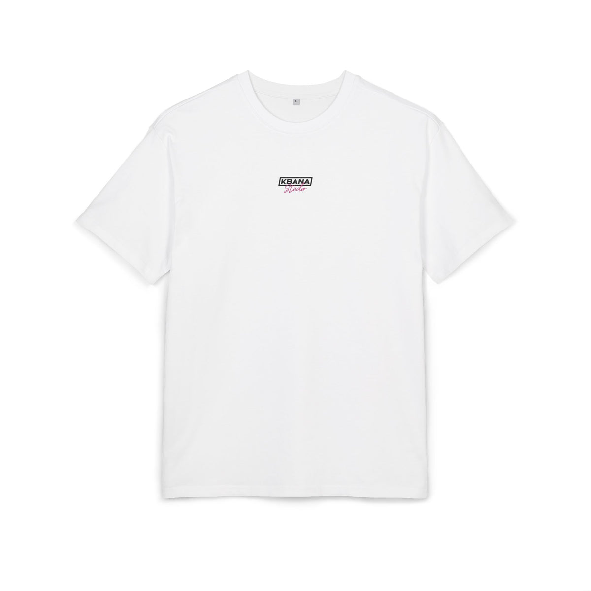 'Nudibranchia' Oversize Tee — Minimal Micro-Logo Graphic
