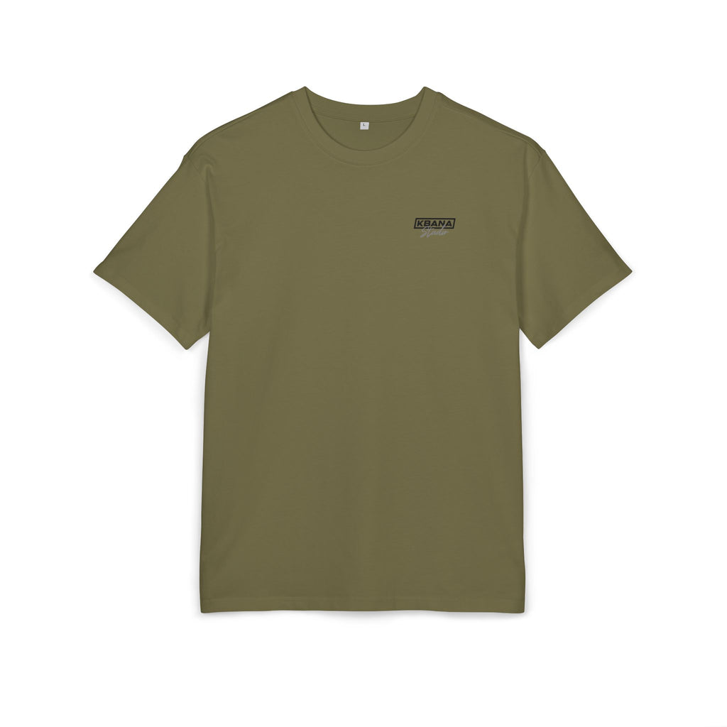 'Banded Snake' Oversize Tee —  Graphic Back Print