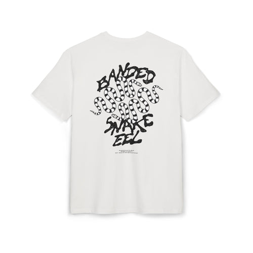 'Banded Snake' Oversize Tee —  Graphic Back Print