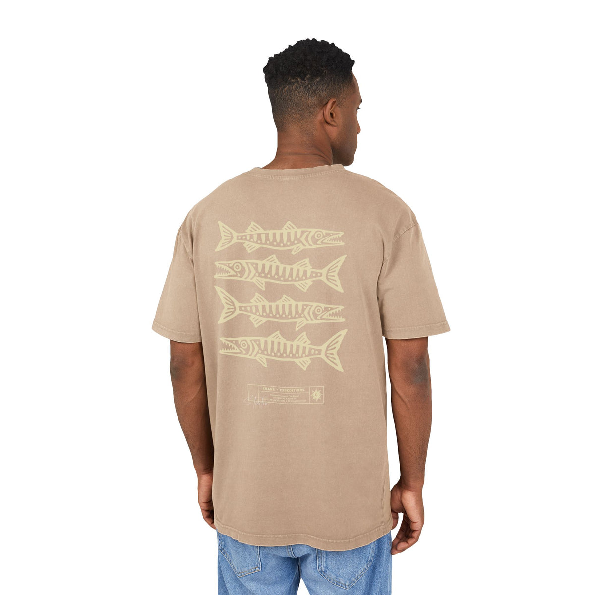 Barracuda – Oversize Acid-Wash Tee