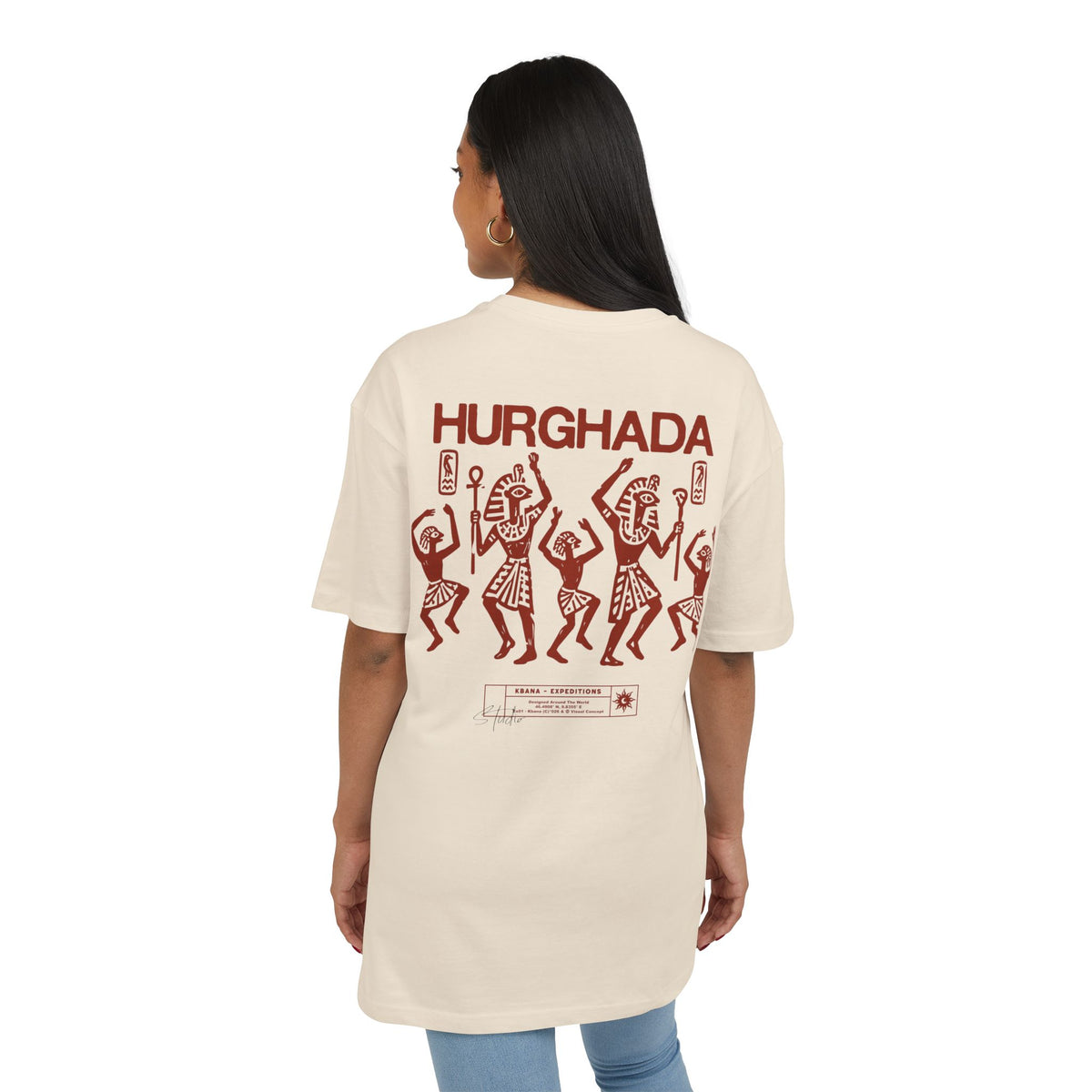 Hurghada Dance Graphic Tee — Vintage Egyptian Travel T‑Shirt