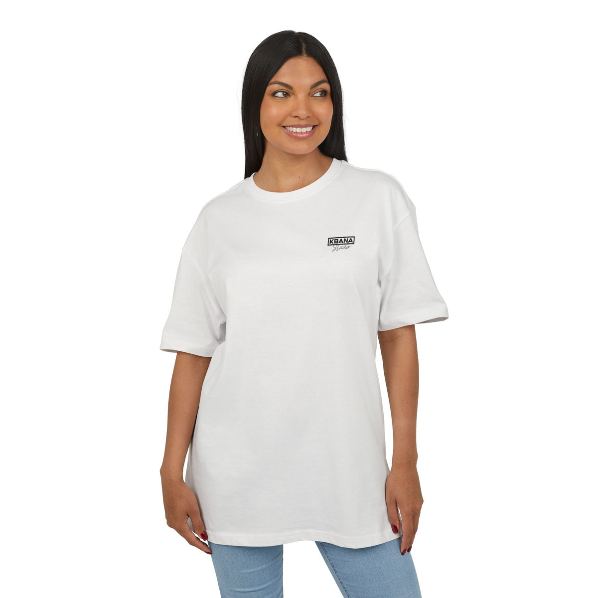 'Banded Snake' Oversize Tee —  Graphic Back Print