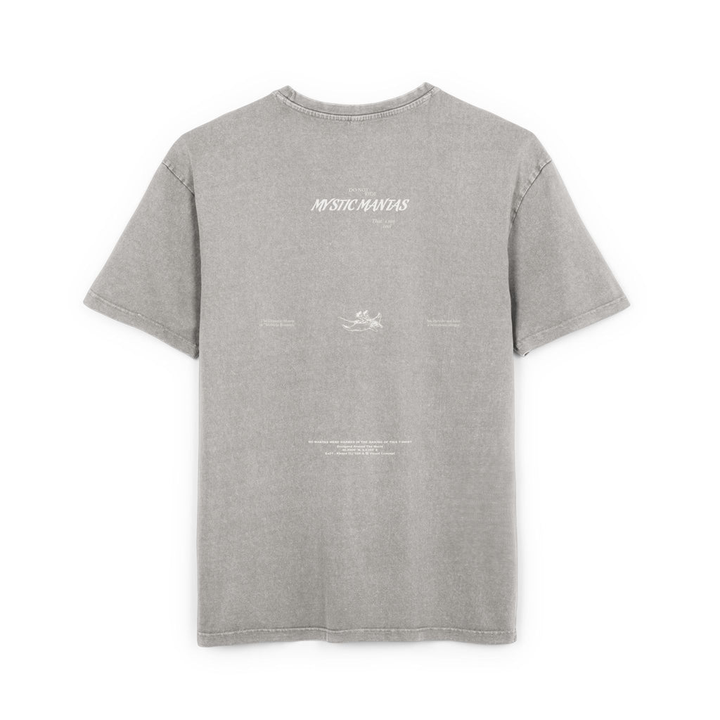 Mystic Mantas — Vintage Acid-Wash Oversized Tee