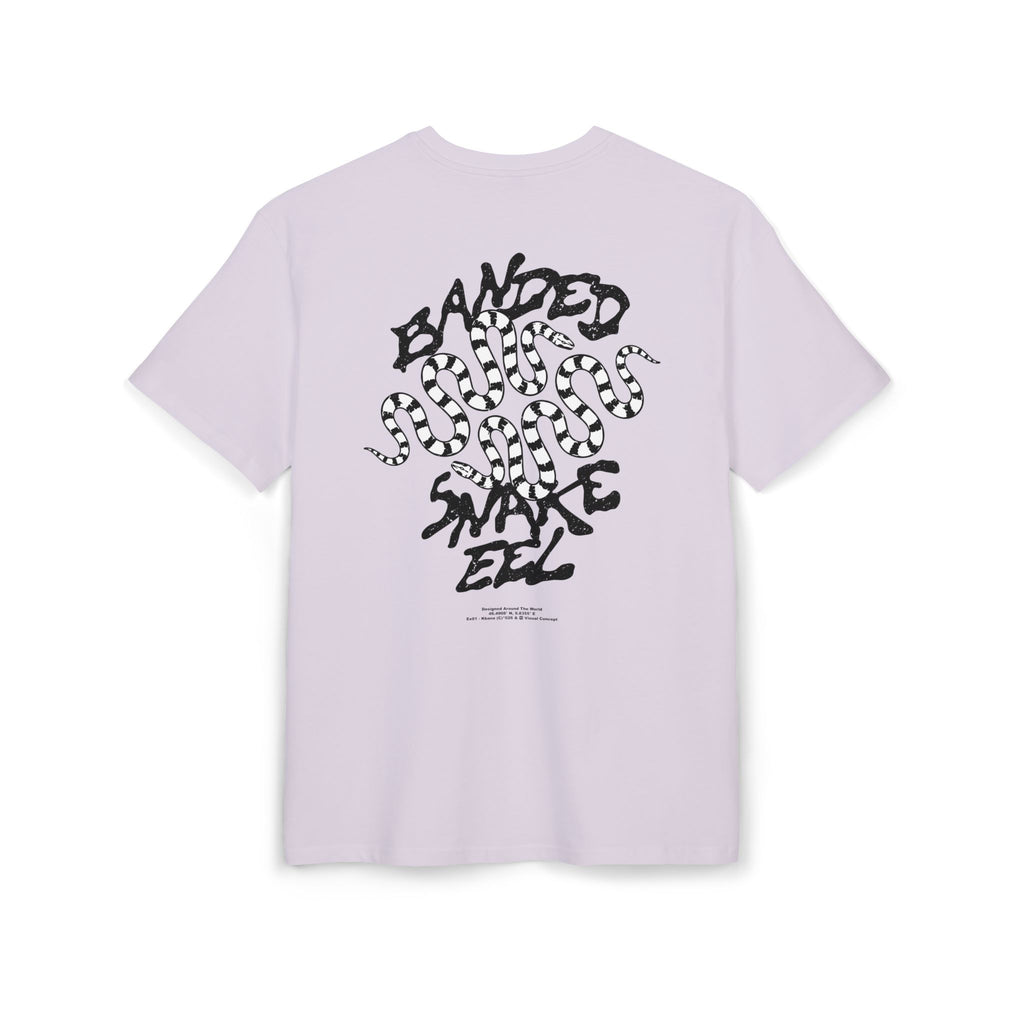 'Banded Snake' Oversize Tee —  Graphic Back Print